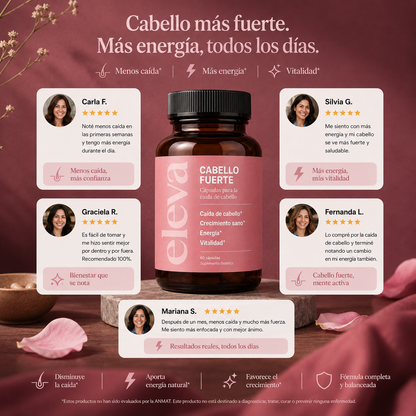 Eliminá la caída del cabello | ELEVA®