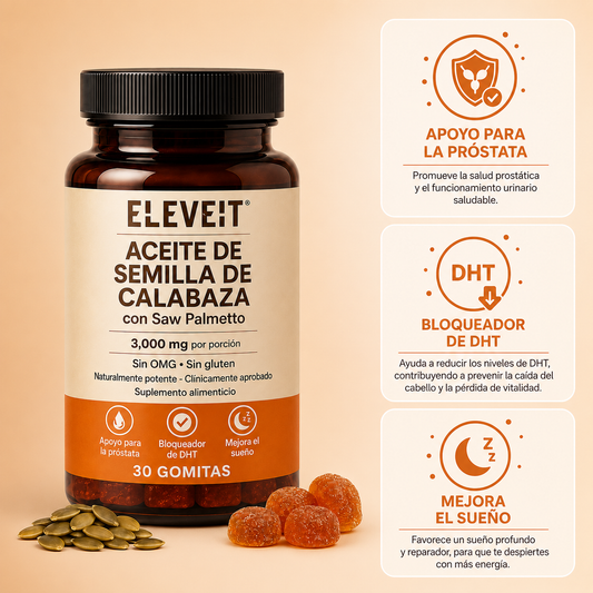ELEVEIT® | Apoyo Natural para Próstata, Vejiga y Riñones
